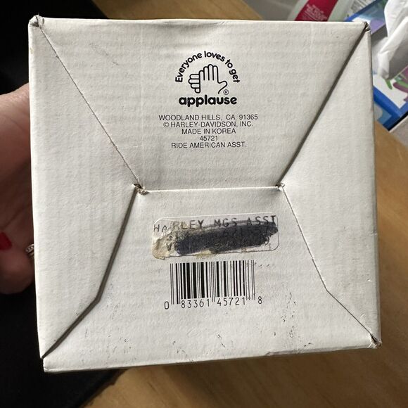 Harley Davidson Motorcycles Born To Be Wild Ceramic Coffee Mug With Original Box - Picture 3 of 5